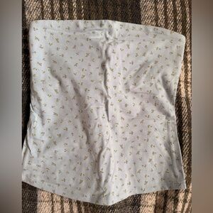 Skims Cotton Jersey floral tube top